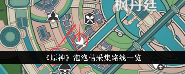 《原神》泡泡桔采集路线一览